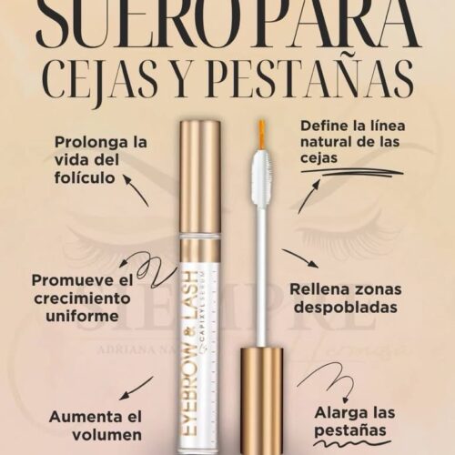 Serum para crecimiento de pestañas y cejas