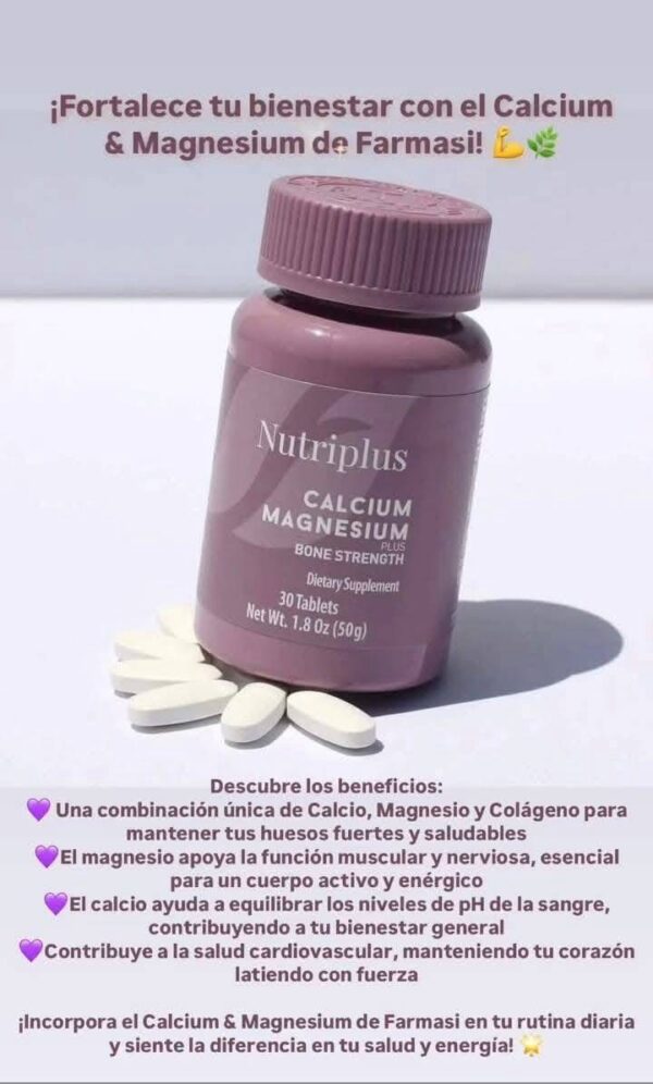 CALCIO,COLAGENO y MAGNESIO